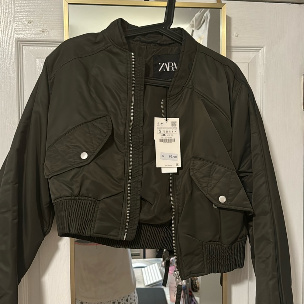 Zara cropped jacket